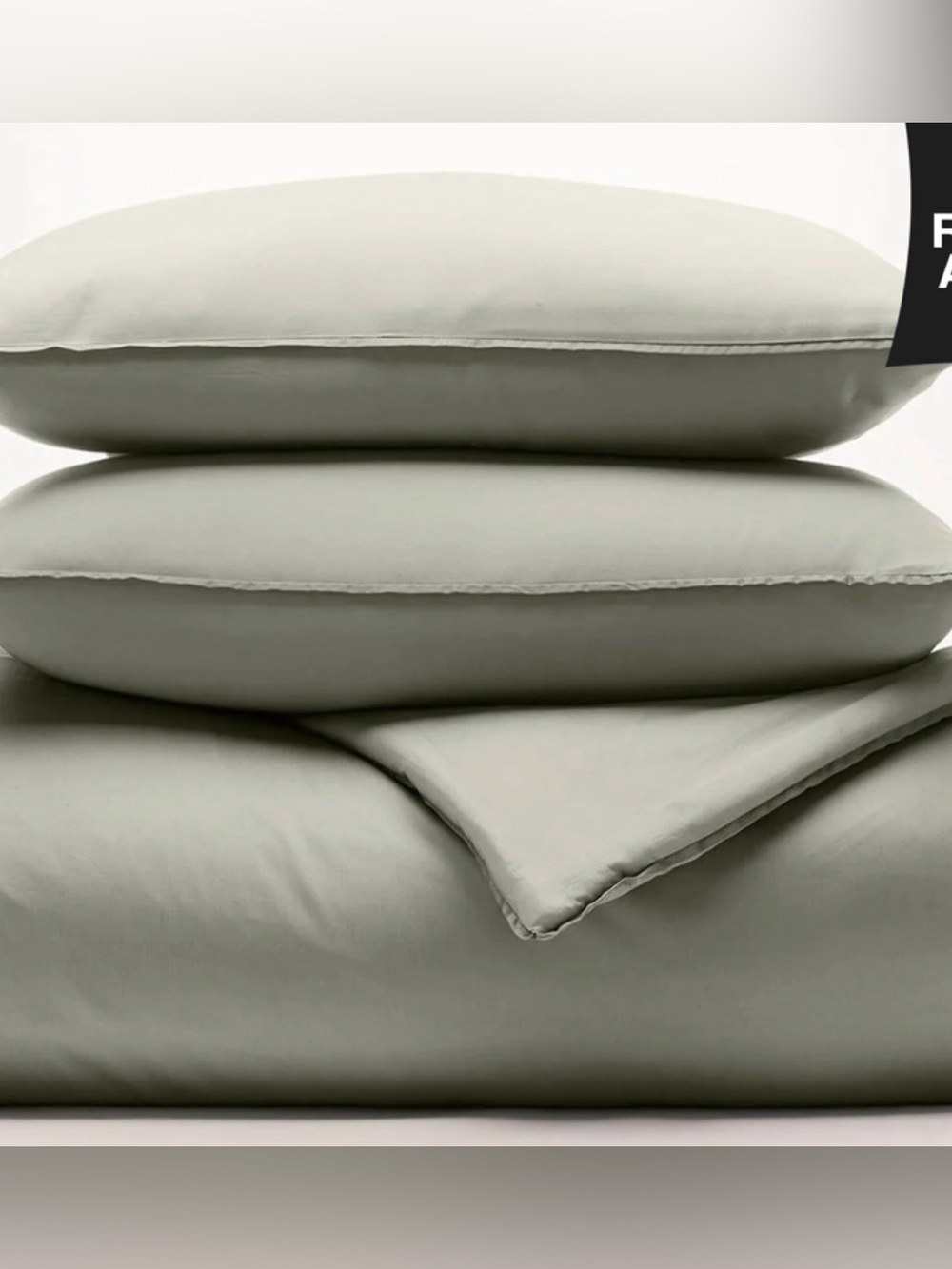 NEW Boll & Branch Queen signature, comforter Sageleaf Color $469 MSRP